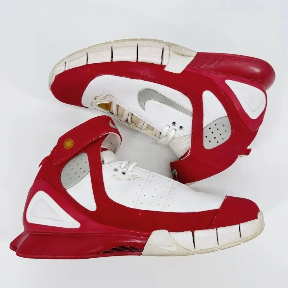 Nike Huarache 2k5 Kobe Basketball White/Red 8.5‎